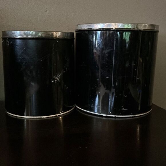 Vintage Ransburg Hand Painted Canisters Indianapolis - Picture 4 of 8